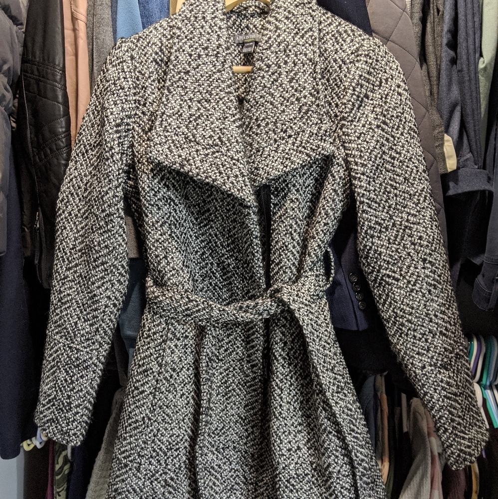 Maternity winter jacket- A Pea in the Pod